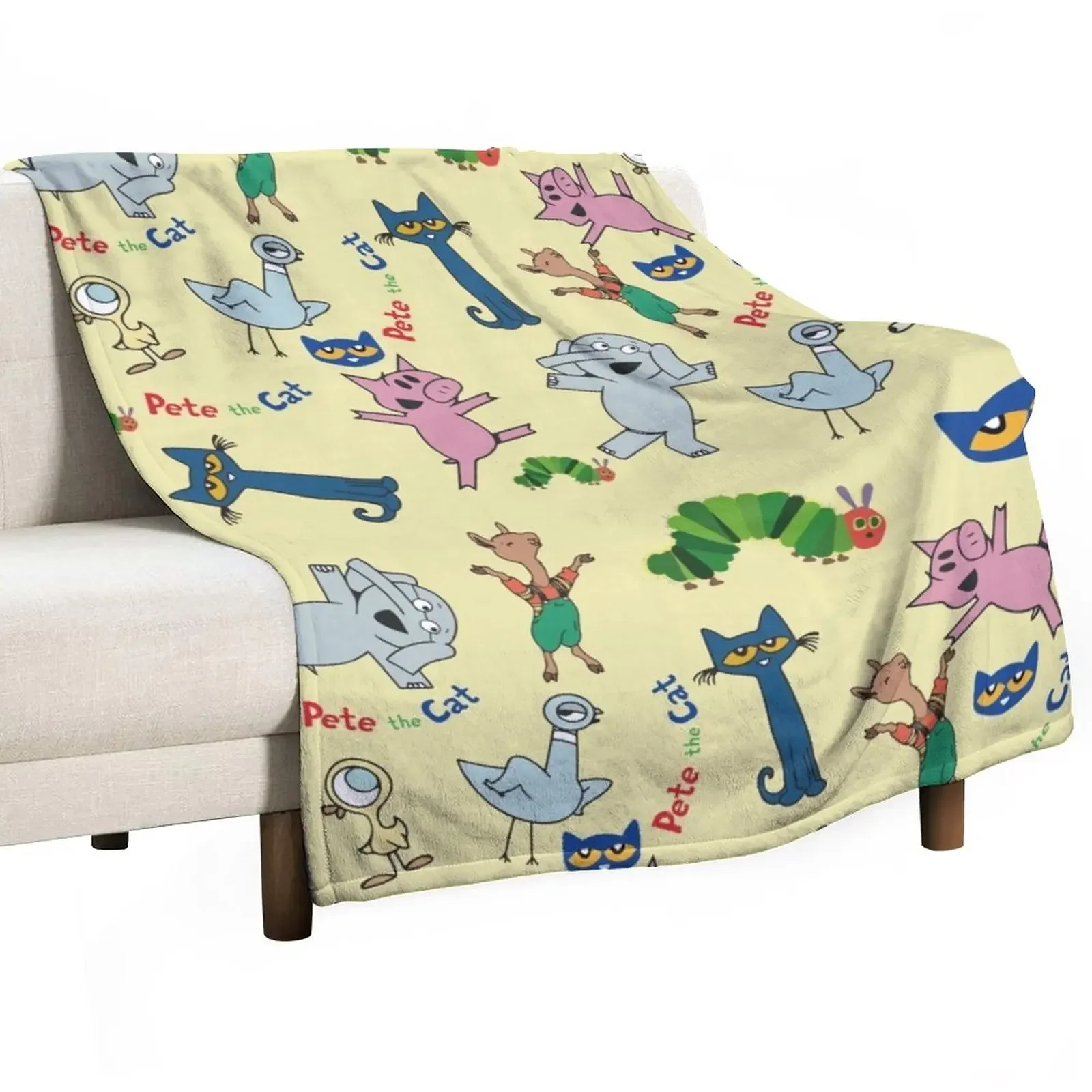 

Storybook characterts pattern Throw Blanket Fashion Sofas for babies Cute Luxury Thicken Blankets