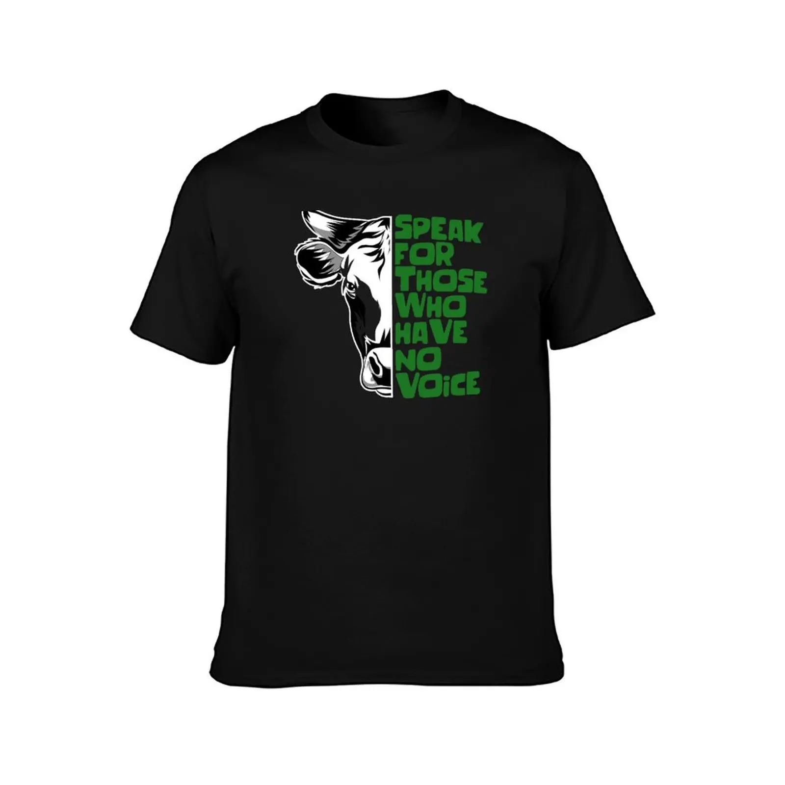 Animal Rights / Vegan Quote : Cow Face T-Shirt man t shirt graphic T-Shirt