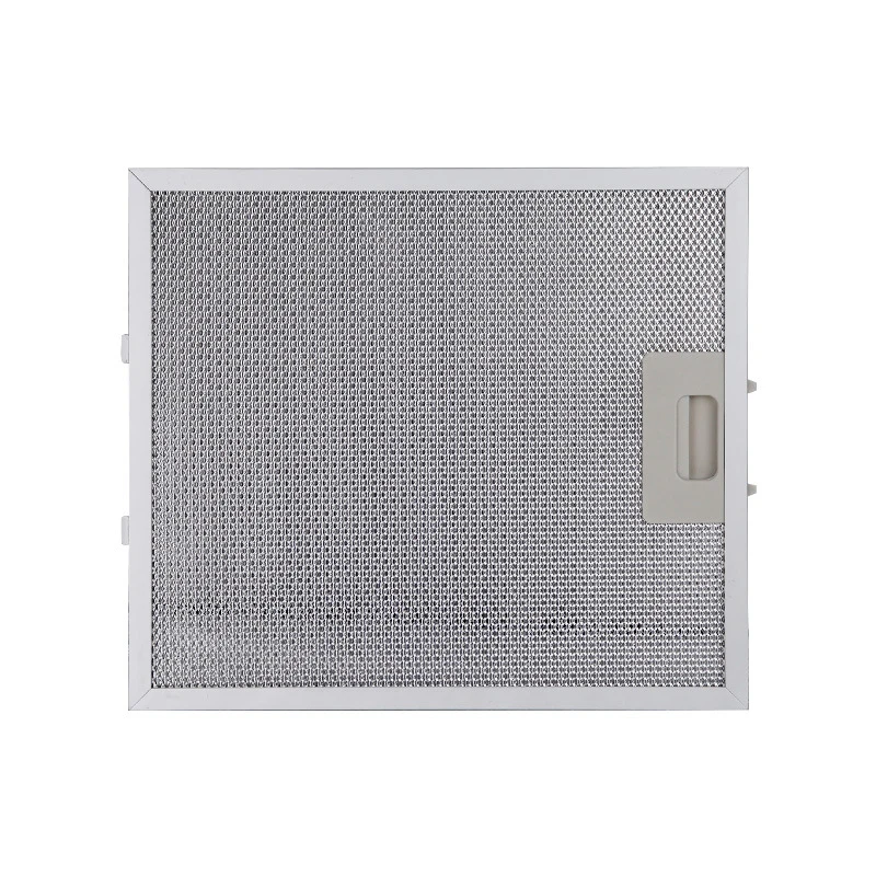 Cooker Hood Filters Metal Mesh Extractor Vent Filter 320X260mm Kitchens Hoods Oil Filter Range Hood Grease Anti Oil-Cotton Part
