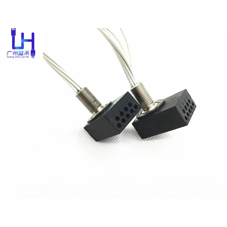 MCLPBH9F Subsea Waterproof Electrical Connectors ROV Bulkhead Socket Underwater Power Connector Seacon for Deep sea application