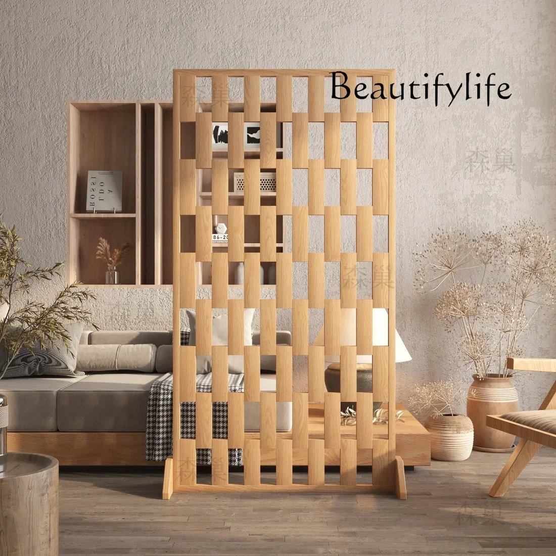 

yj32 Retro entrance, screen partition, living room, door cover, mobile decoration, bathroom, modern simplicity