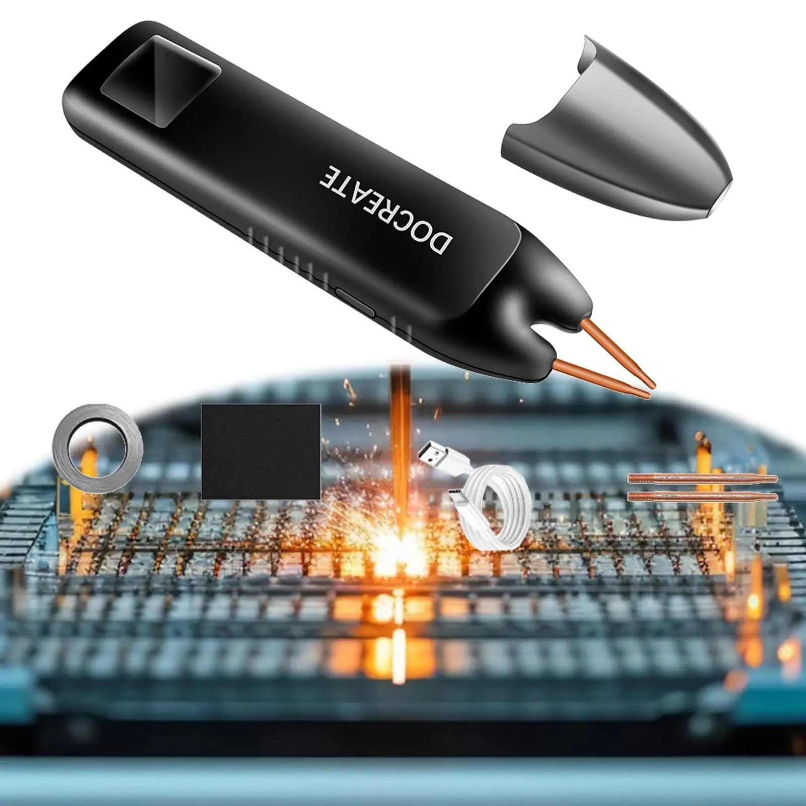 Handheld Mini Portable Spot Welder Adjustable for Phone Battery Professional Energy Storage Spot Welding Spot Welder