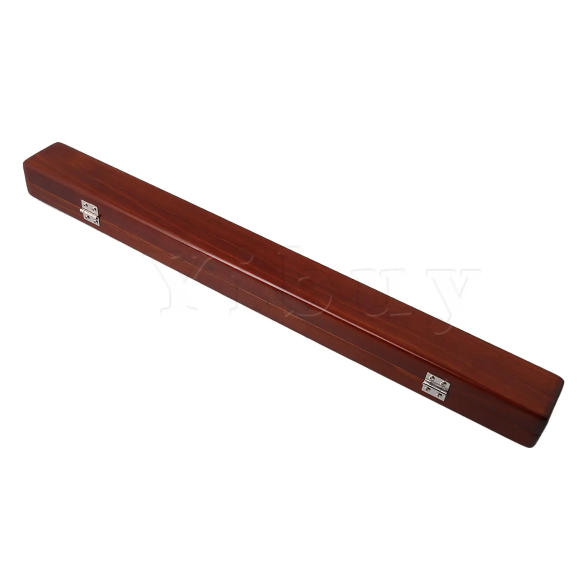 Yibuy 10 PCS 46cm Length Hand-made Wooden Band Music Director Orchestra Conductor Conducting Baton Case Storage Box