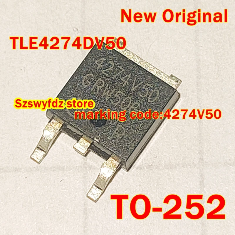 

1pcs to 100pcs TLE4274DV50 TO-252 New Original marking code:4274V50 Low-Drop Voltage Regulator