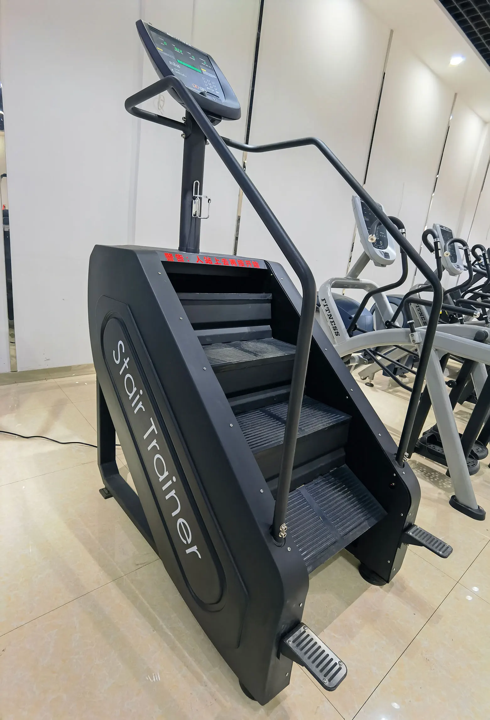 Commercial Fat Burning Motorized Stair Climber Stepmill Climbing Machine Gym Equipment Stair Trainer