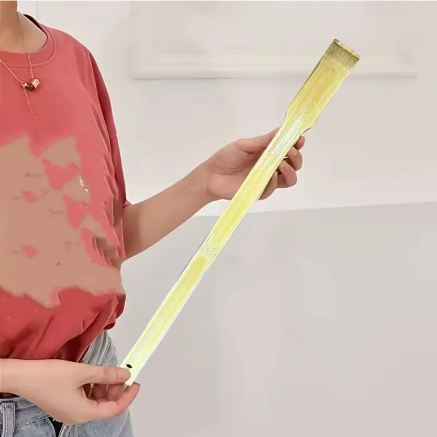 

Скребок для спины с длинной ручкой, деревянный инструмент для облегчения зуда для трудно досягаемости пятен, эргономичный дизайн для взрослых и пожилых людей