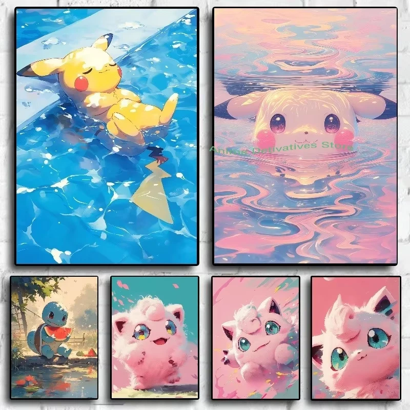 pintura-a-oleo-por-numero-pokemon-anime-figuras-charizard-squirtle-charmander-decoracao-de-casa-pintura-parede-quarto-decoracao-presente