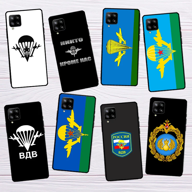 Russia Airborne Case For Samsung Galaxy A52 A32 A22 A12 A13 A23 A33 A53 A73 A51 A71 A14 A24 A34 A54 Coque