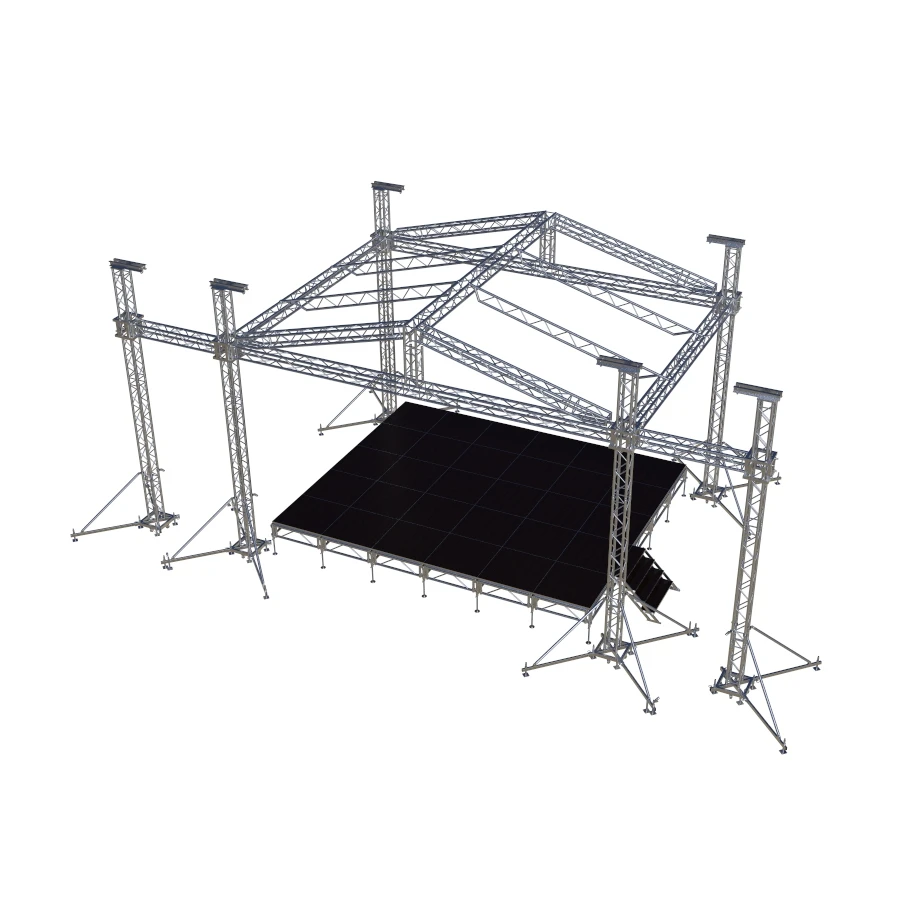 【Direct Factory Sale】Outdoor Concert Stage Tent Truss System Frame Truss Structure Aluminum Truss