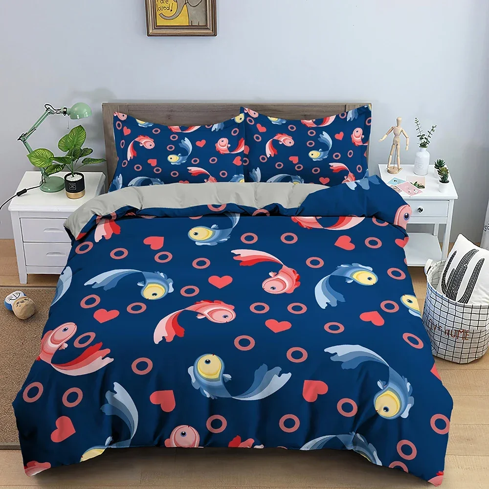 

Dragonfly Pattern Comfortable Duvet Quilt Cover Pillowcase Bedding Set Children Bedroom Decoration Home Textile