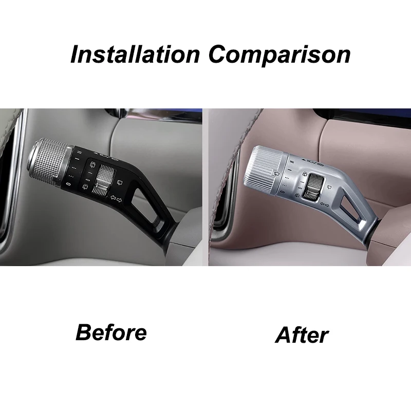 For Geely Galaxy M9 2025 2026 Gear Shift Cover Steering Lever Handle Protection Shifter Shell Shift Accessories