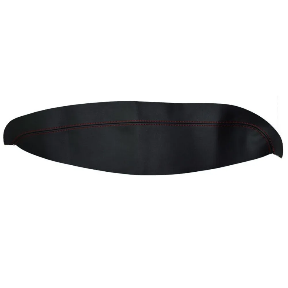 4Pcs Soft Leather Door Armrest Cover For Nissan QASHQAI J10 2007-2015 Black Car Door Armrest Panel Skin Cover Trim Accessories