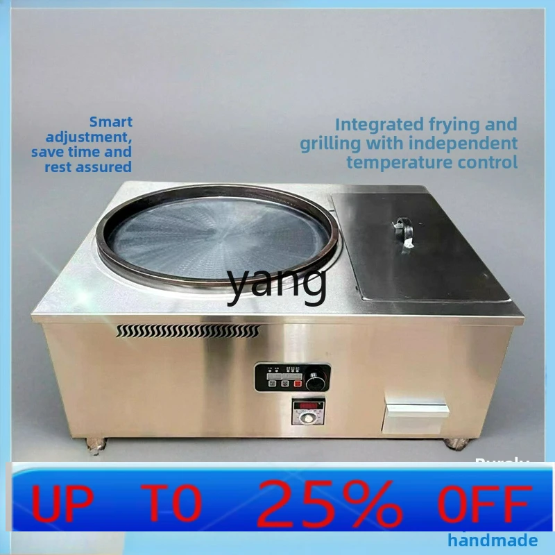 

LTT automatic constant temperature electromagnetic commercial egg filling cake electric oven frying integrated oven