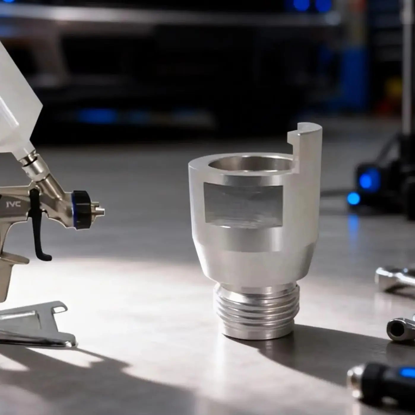 

Адаптер для краскопульта Devilbiss SATA, соединения для мерных стаканов, совместим с аэрографами DEVILBISS, переходник для кувшинов SATA