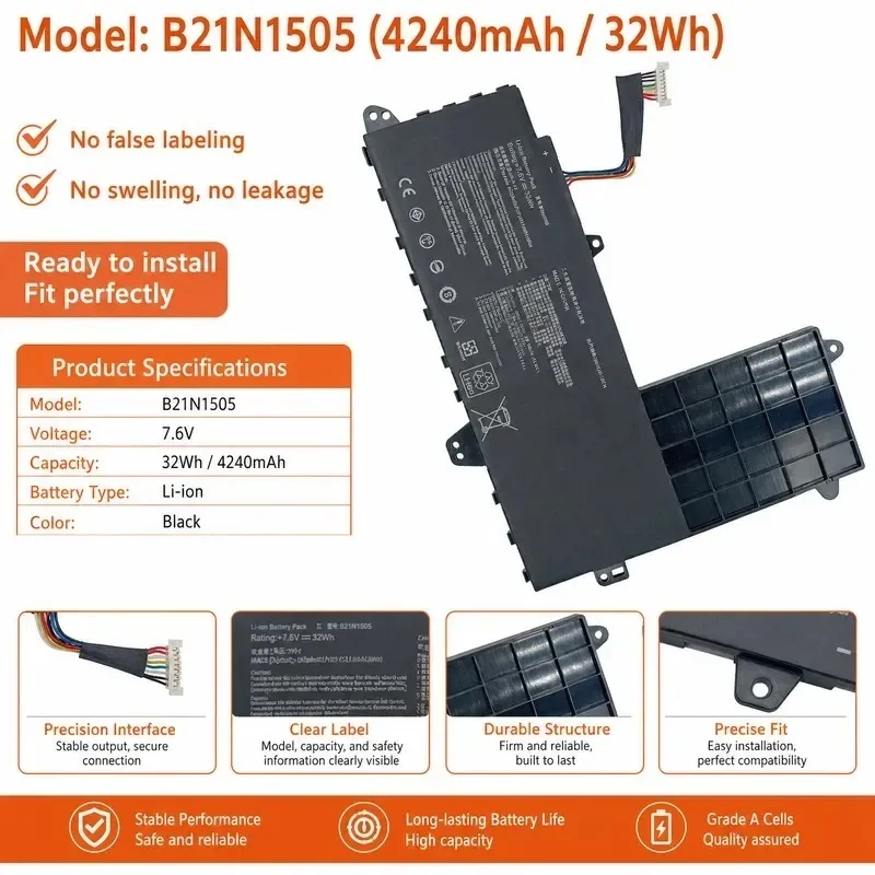 ASUS E402S Battery Replacement -AliExpress