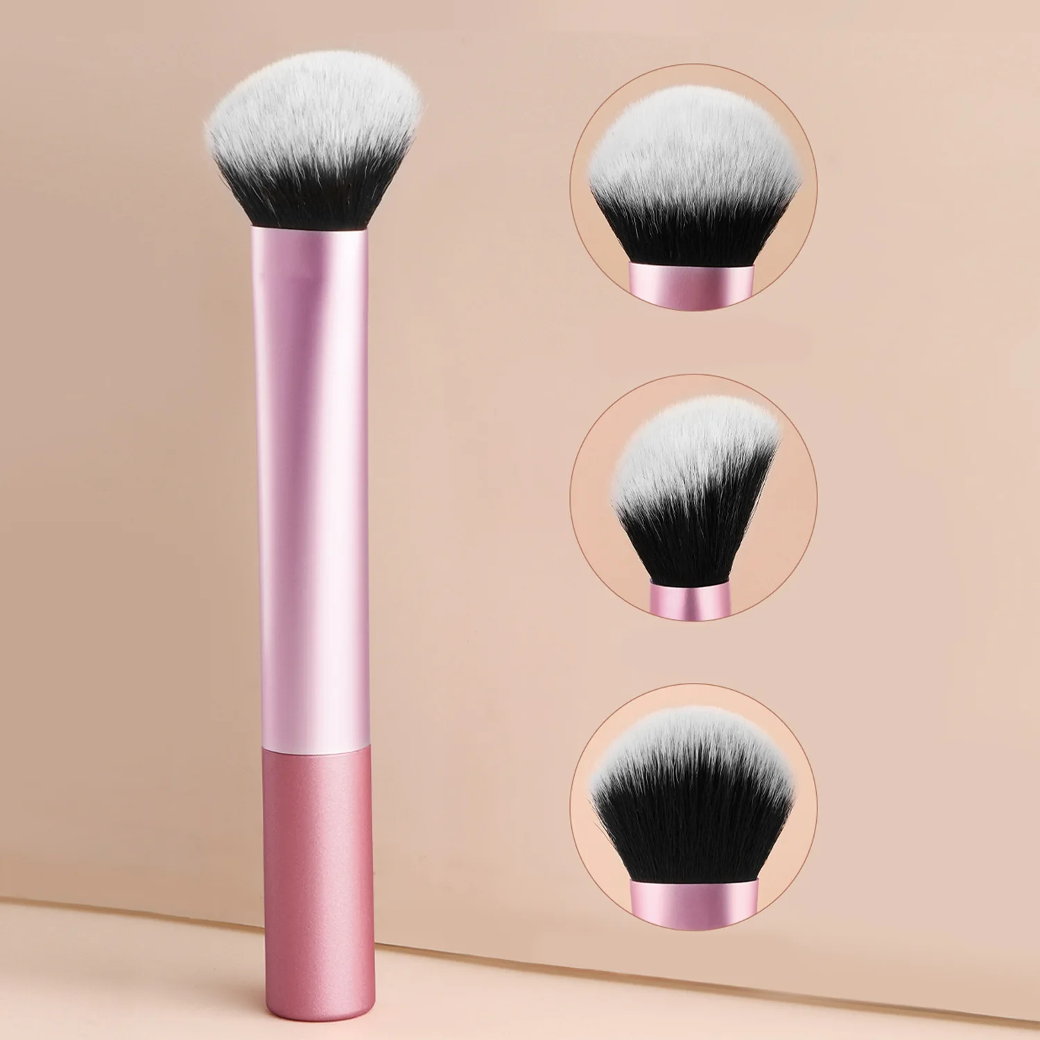 Contour Brush, Premium Contour Blush Face Makeup Brush, Perfect For Cheek Forehead Jaw Nose Blending Deepening Contouring Po