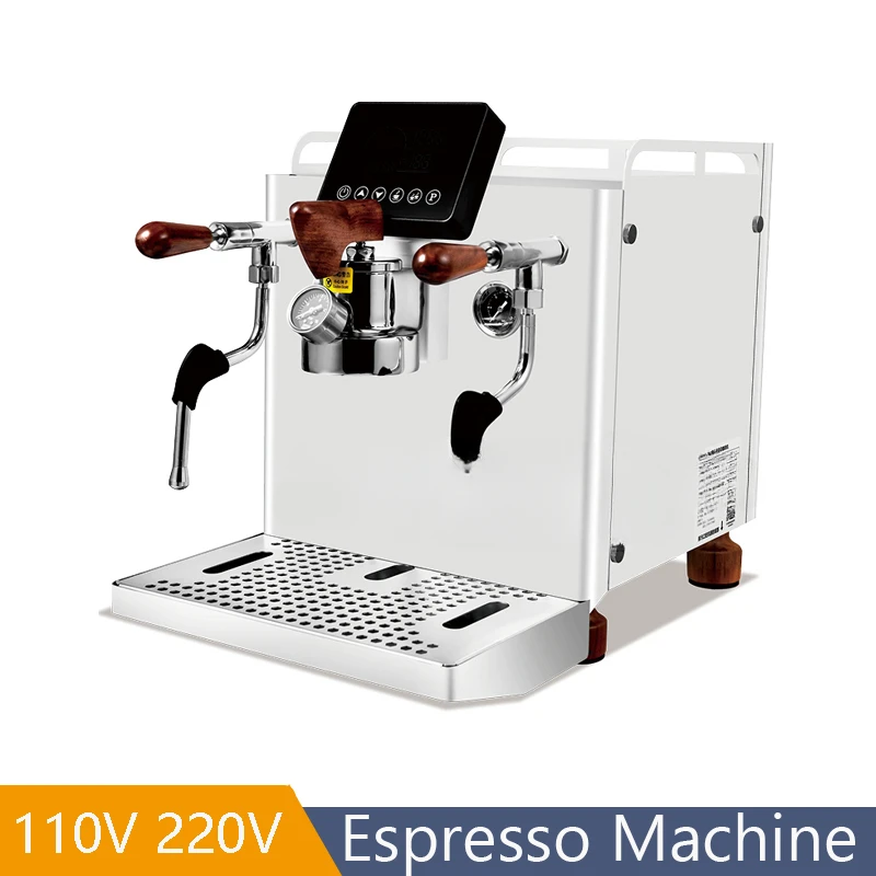 Commercial Espresso Semi-automatic Coffee Machine High Pressure LCD Screen Brewing Espresso Coffee Machine 9 Bar Rotary Pump