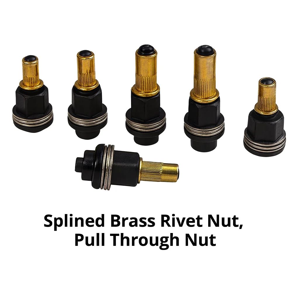 21pcs Hand Rivet Nut Tool Set, Manual Riveter Kit with M4–M10 Nut Heads for DIY Repair, Car Service, Durable Multi-Use Accessory