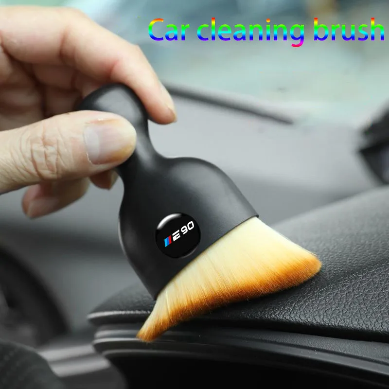 Car air conditioner cleaning brush car air outlet gap dust removal brush suitable for BMW E90 Interior Accessories