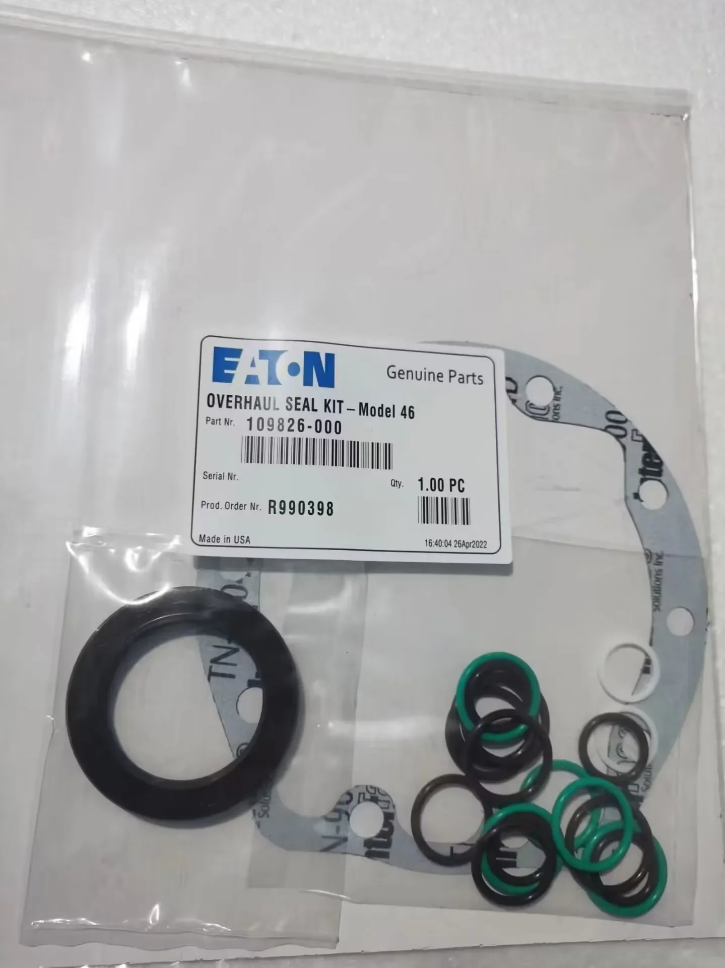 

Eaton 4633 наборы уплотнений гидравлический насос