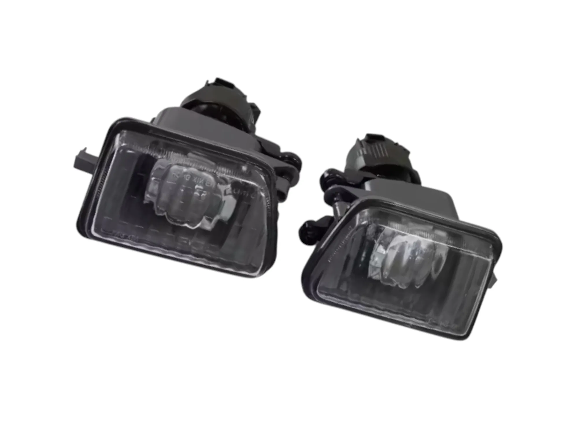 1 Set Clear Glass Front Fog Light For Volkswagen for VW Golf Jetta MK2 (Big Bumper ONLY)