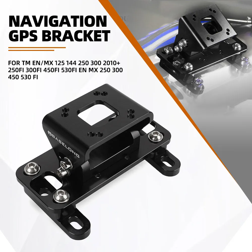 

Navigation Bracket Holder GPS Stout Mount For TM EN/MX 125 144 250 300 2010+ 250FI 300FI 450FI 530FI EN MX 250 300 450 530 Fi