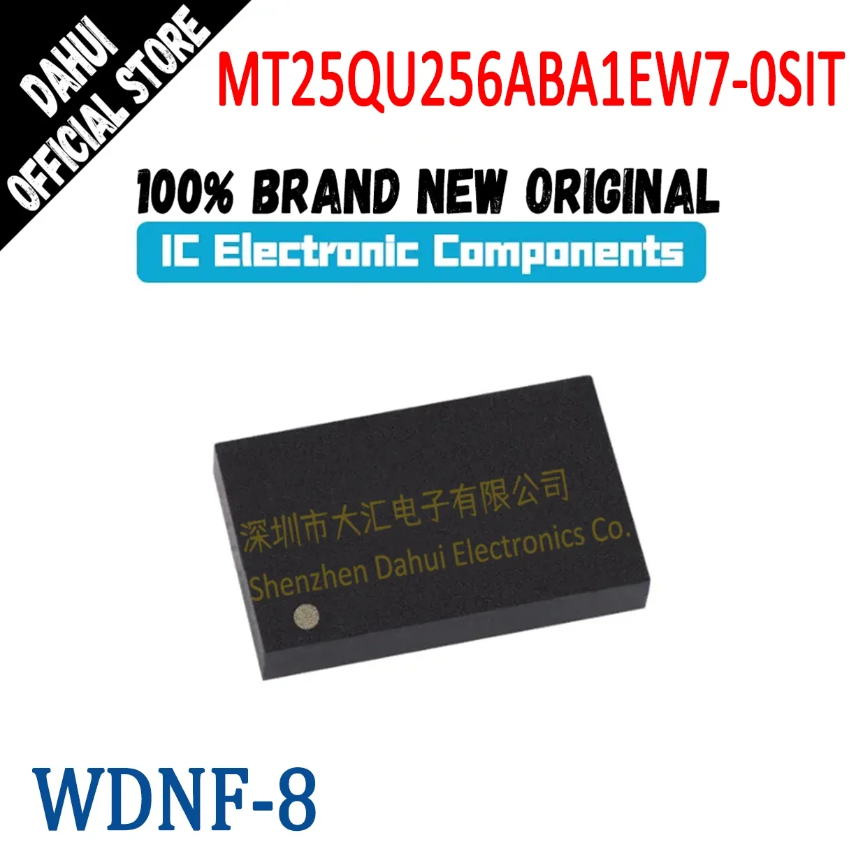 

MT25QU256ABA1EW7-0SIT Screen Printing RW169 IC FLASH WPDFN-8 New Original
