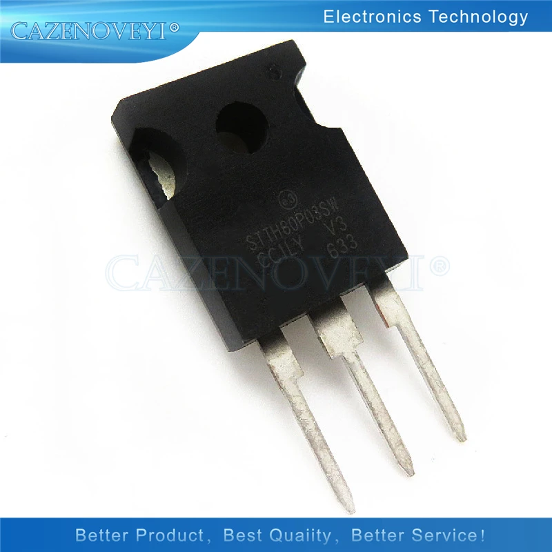 5 pçs/lote STTH60P03SW STTH60P03 60P03SW 60P03 Em Estoque