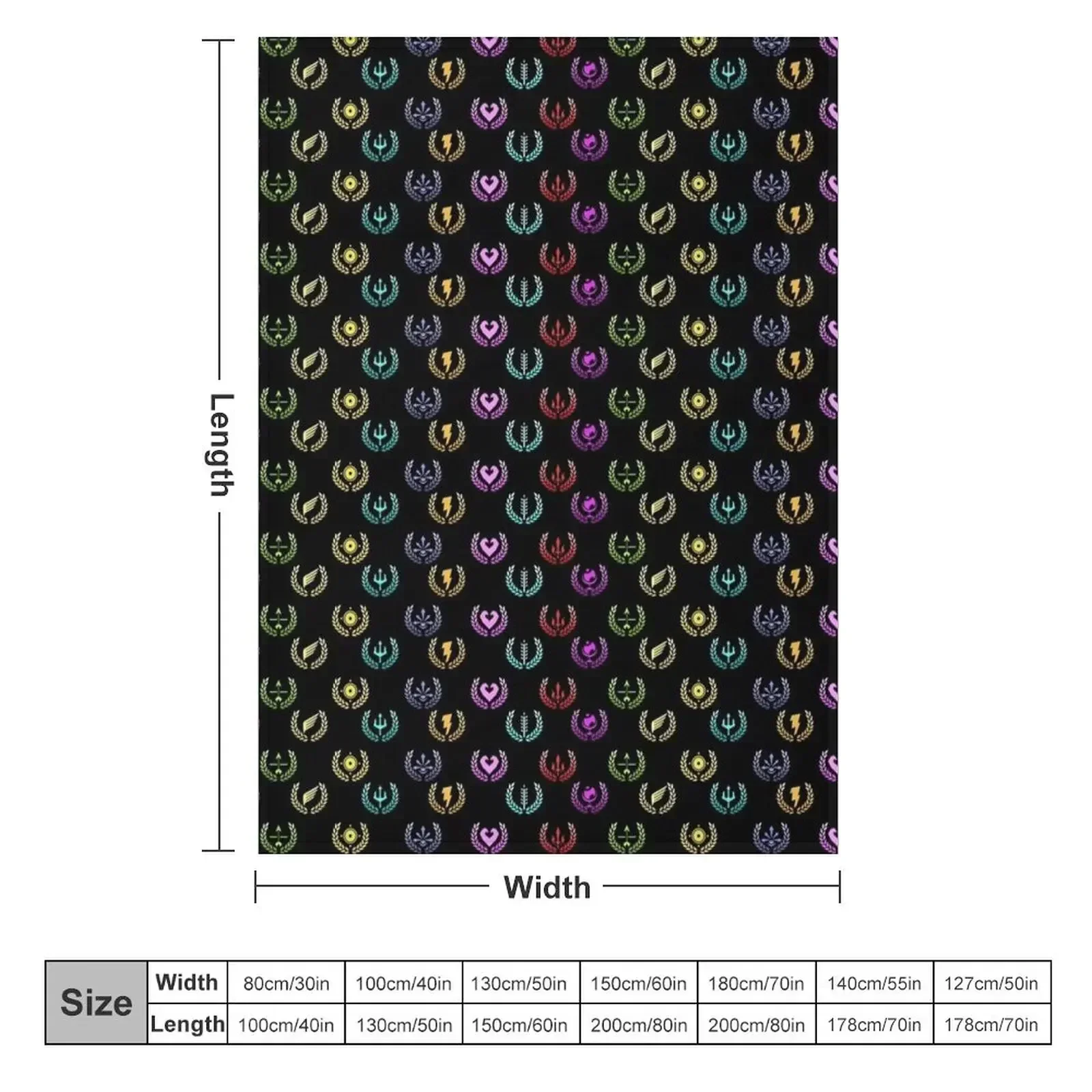 hades: the ten boonful gods Throw Blanket Plaid Sofas Plush Blankets For Bed Loose for babies Blankets