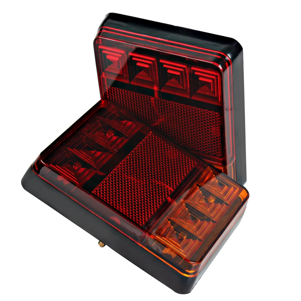 

2 шт./комплект, задние фонари для прицепа, грузовика, лодки