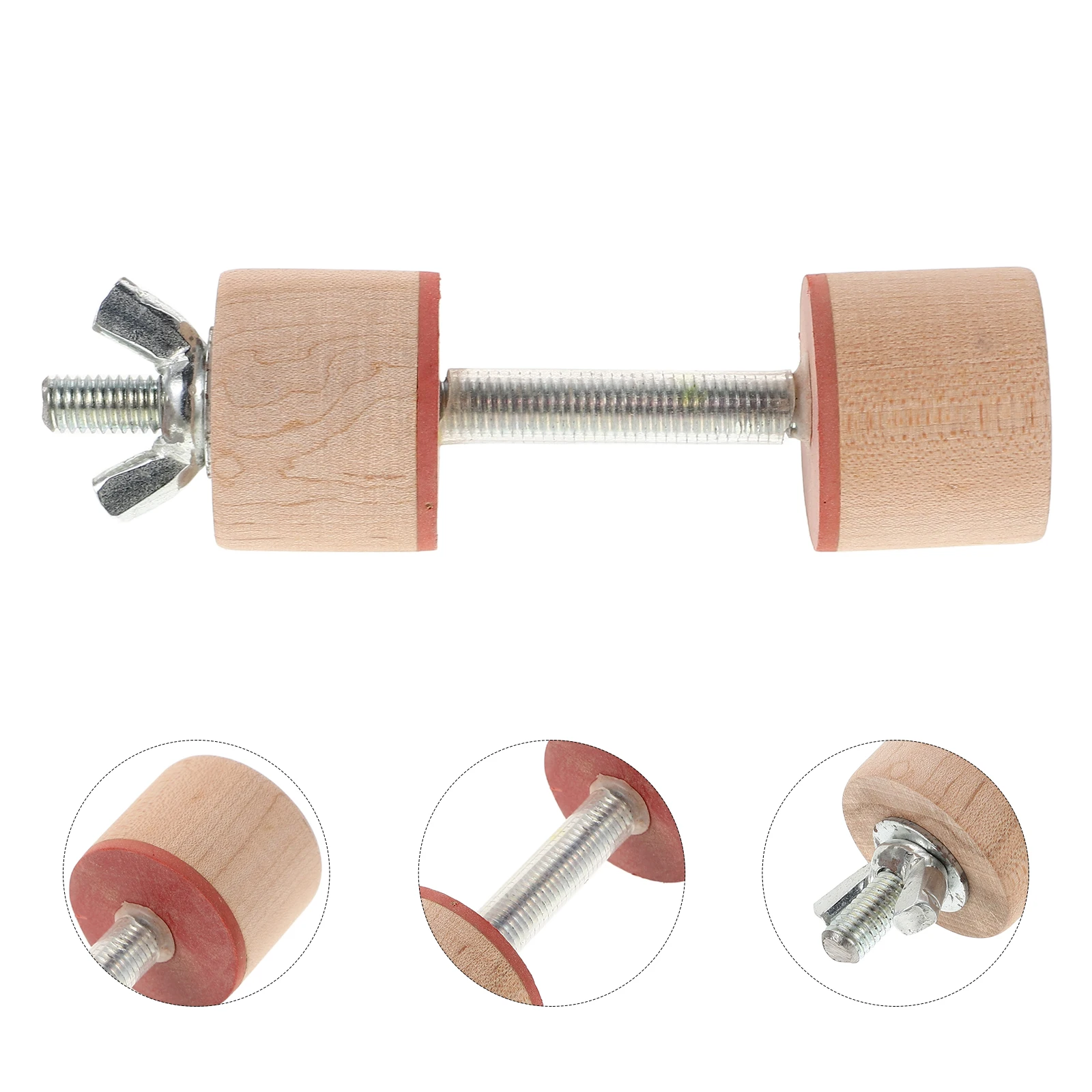 

Violin Repair Tools Universal Fit Solid Wood Iron Strong Adhesive Clamping Durable Efficient Bonding Rubber for Cello