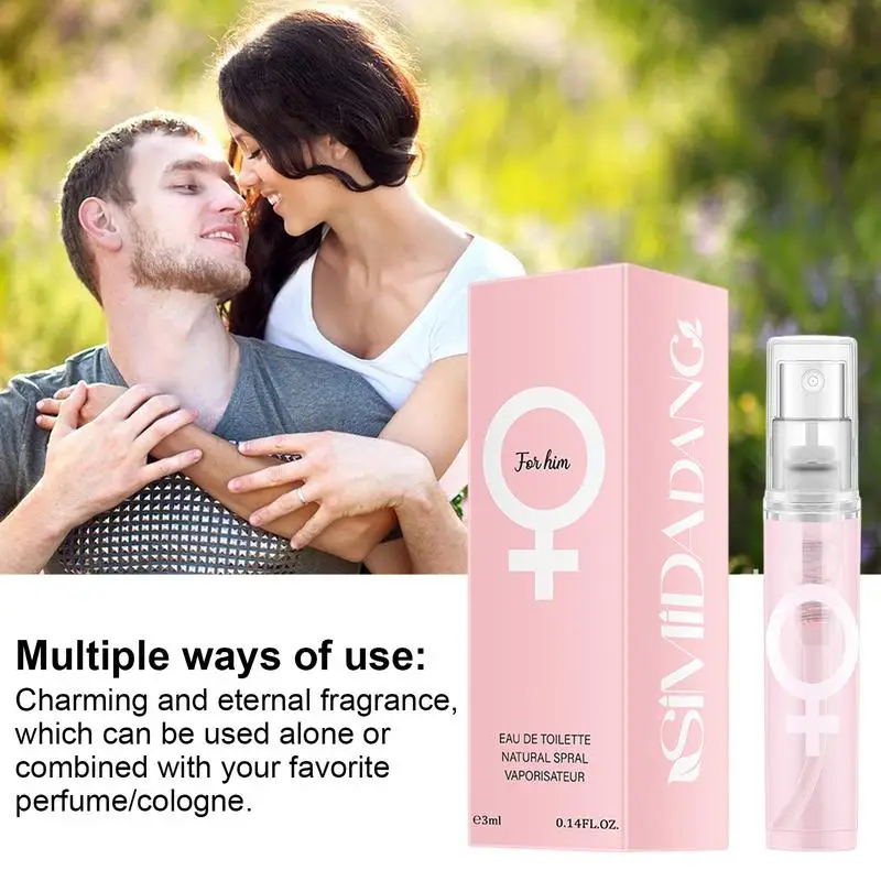 3ml Women Date Pheromone Perfume Body Perfume Spray Daily Date Fragrance  For Men And Women Lasting Erotic Sexual attraction