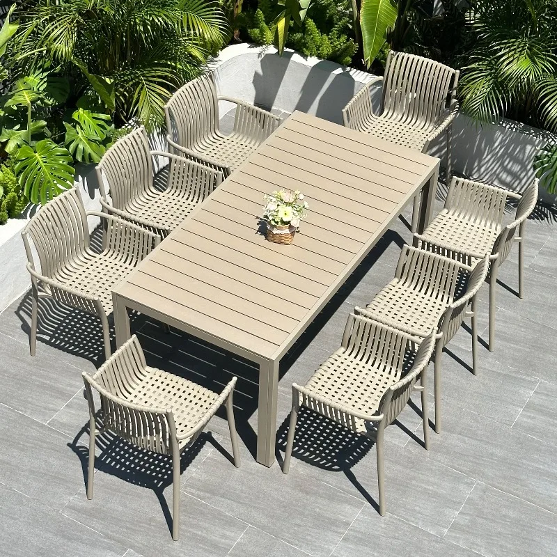 Aesthetic Unique Garden Furniture Sets Designer European Garden Furniture Sets Modern Trendy Tuinmeubelsets Patio Furniture