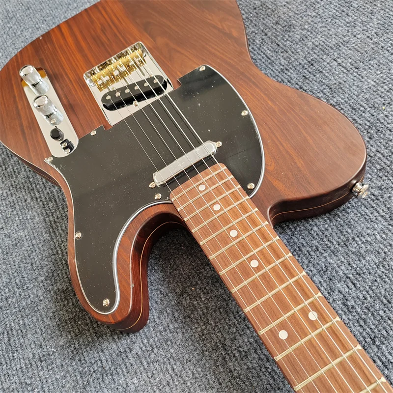 Custom Pure Rosewood Electric Guitar, 6 String, In Stock, Can Customize Color