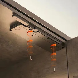 Push To Open System Damper Buffers For Wardrobe Cabinet Catches Door Closer Cupboard Catch Soft Quiet Hidden Cabinet Handles