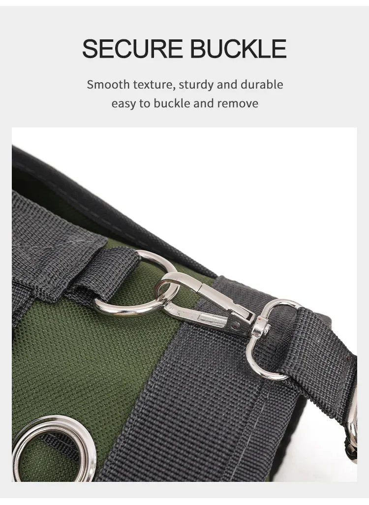 14 inch Multi-Purpose Hardware Tool Bag Professional Multi-Pocket Rolled Portable Storage Rolled Waterproof Storage Bag Pliers