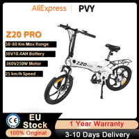 PVY City Electric Bicycle  Z20 PRO Peak 500W Motor Adult Electric Bike 36V14AH Lithium Battery E-bike 20 Inch Tire Folding Ebike