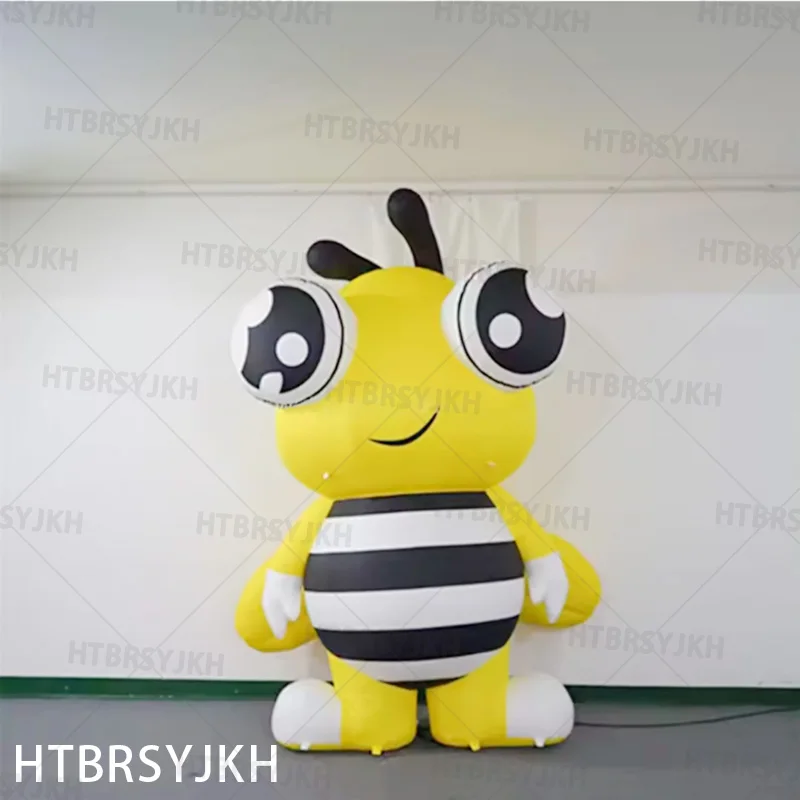 Inflatable cartoon bee wasp animal mascot shopping mall outdoor activities stage advertising props