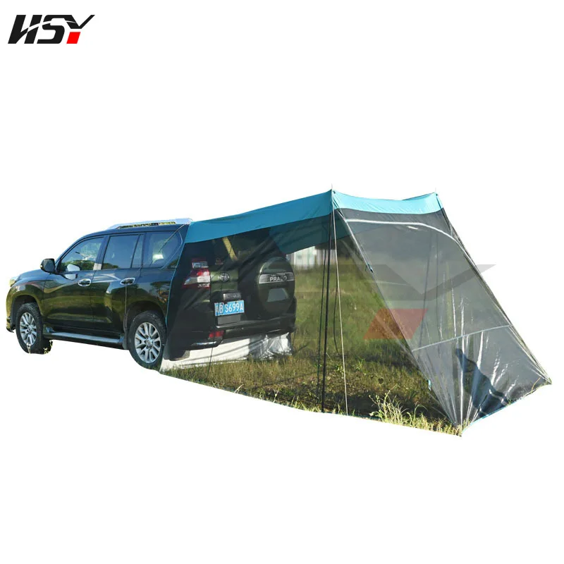 SUV Car Rear Tent, Outdoor Camping, Hiking, Bicycle Storage Tent, Multi-purpose, Large Waterproof Canopy, Sunshade Car Trunk Ten