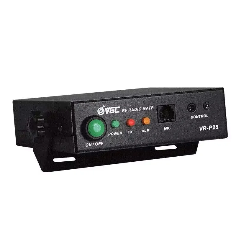 VR-P25D VHF 136MHz-174MHz Ham RF Radio Power Amplifier DMR For Interphone Walkie-talkie with  andheld Microphone