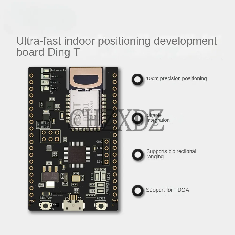 

Original New UWB Indoor Positioning Module For Close Range High-precision Distance Measurement NodeMCU-BU01 Development Board