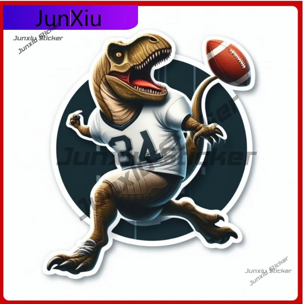 

Awesome Sports T rex Window Sticker Tyrannosaurus Dinosaur Waterproof Vinyl Decal Surface Resistant Exterior Outdoor