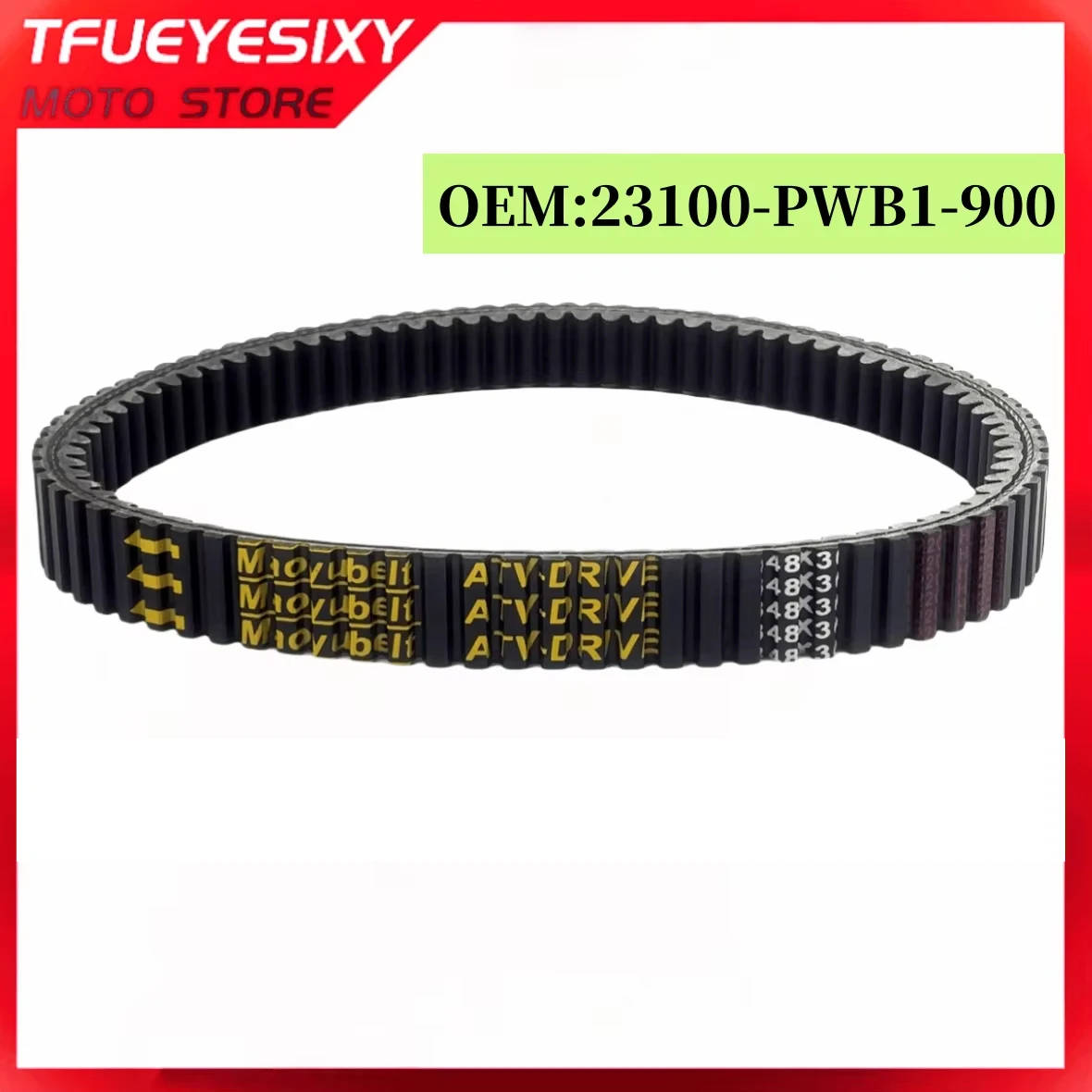 

848X30 Drive Belt For Kymco MXU 375 450i Maxxer UXV 450i Textron Alterra Prowler 500 23100-PWB1-900 For KYMCO Maxxer MXU 400