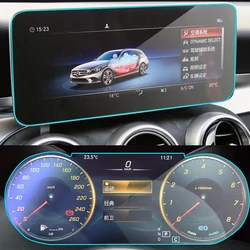 Car Navigtion Tempered Glass LCD Screen Protective Film Sticker Dashboard Guard For Mercedes Benz C-class W205 2019 2020