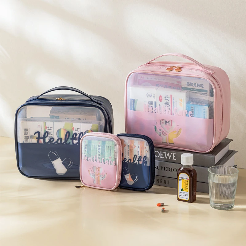 Trousse de premiers soins pour enfants, sac de rangement de médicaments, sac de sauvetage extérieur portable, trousse médicale domestique de grande capacité