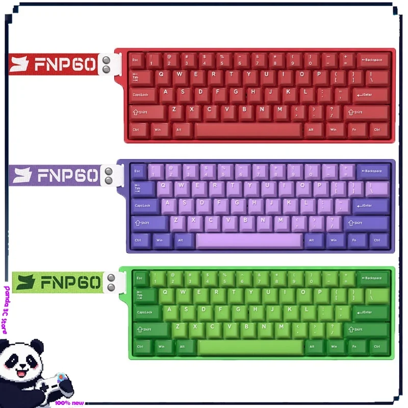Morphling Fnp60 Magnetic Gaming Keyboard 8k Rt0.01 GateronGt60 Switch Custom Fps Esports Computer Accessories Valorant Csgo Apex