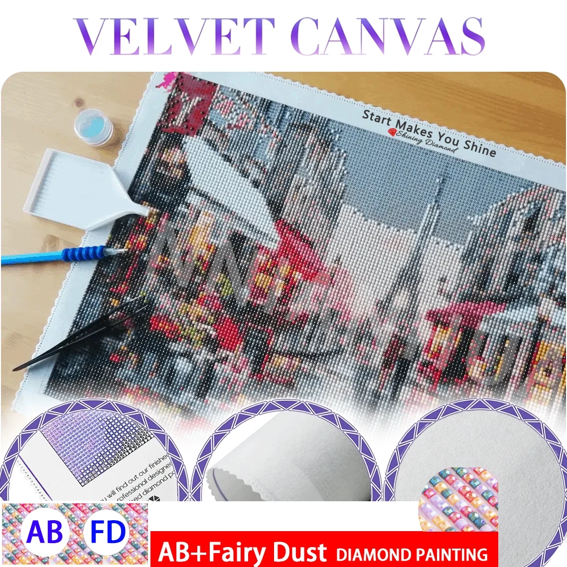 AB الجنية الغبار 2025 لطيف Chikawa مانغا شخصية الماس طقم الطلاء انمي ياباني 5D اليدوية الفن هدية الحرف ديكور المنزل هدية #6