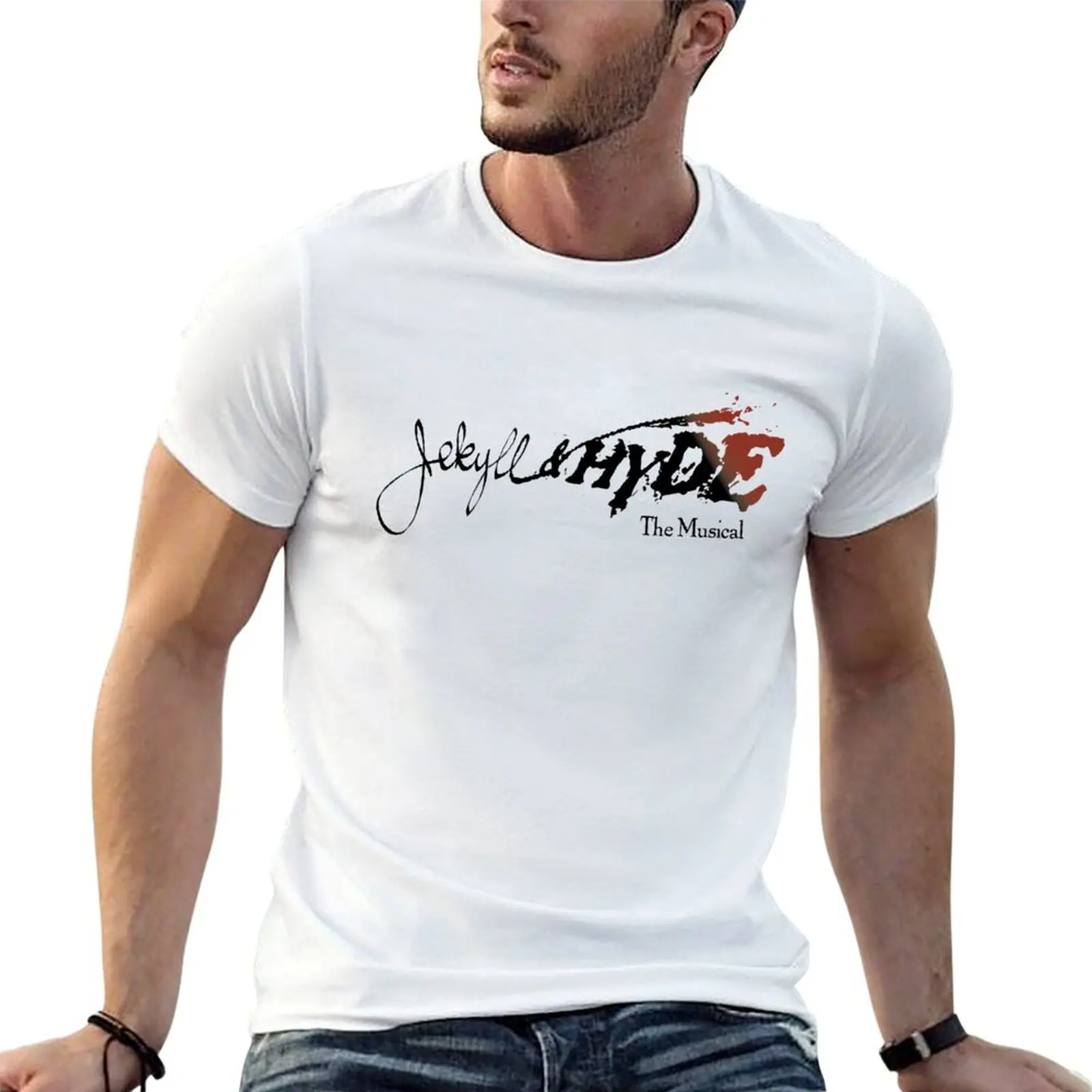 

Jekyll & Hyde musical logo 2 T-Shirt t shirts for man graphic vintage t shirts for man graphic funny T-Shirt