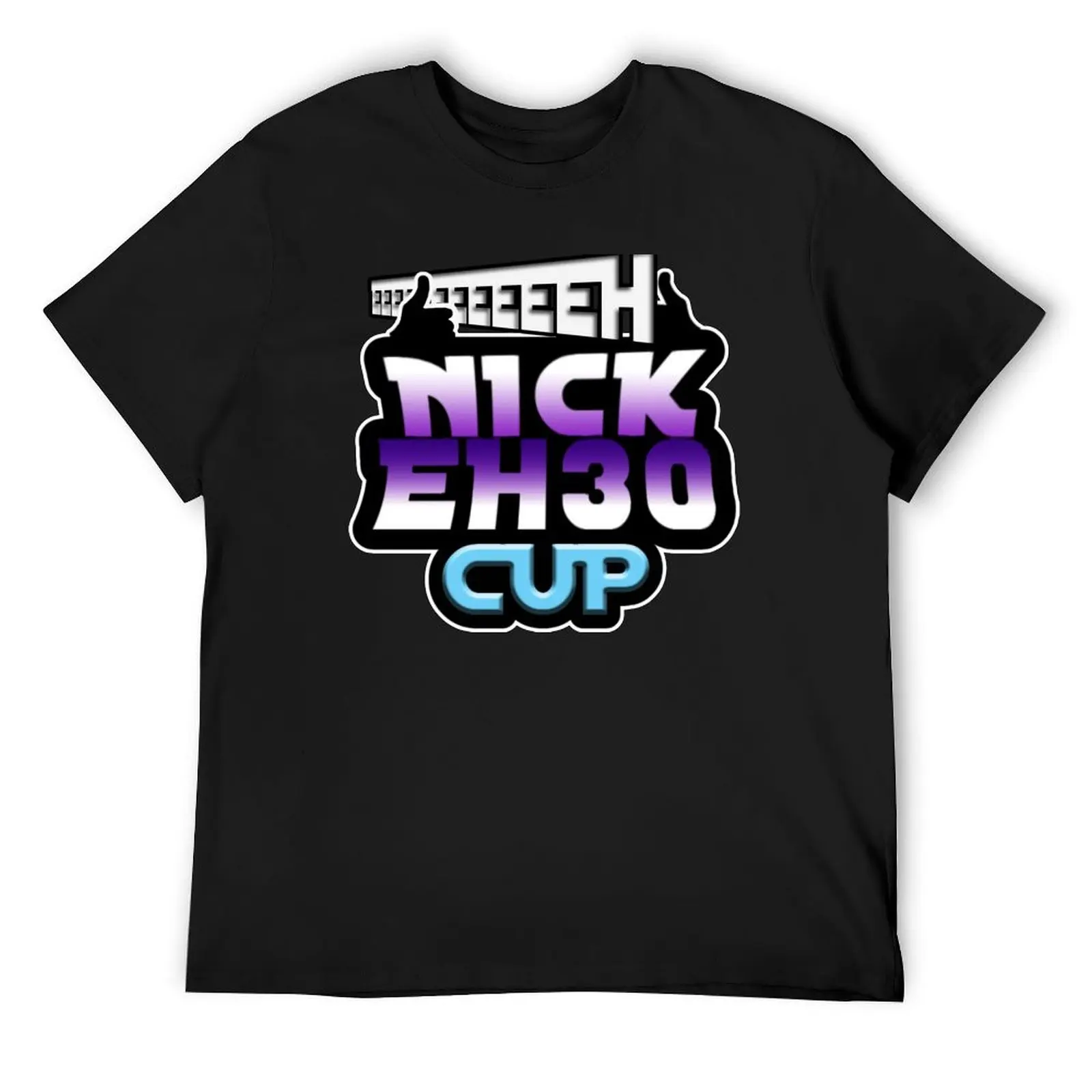 

Nick Eh 30 Cup Collection T-Shirt Anime t-shirt for a boy valentines clothes kawaii clothes plain black t shirts men