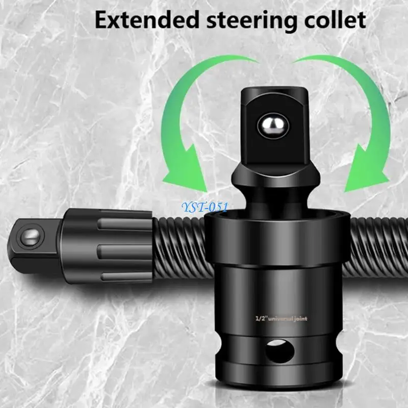 E15A Heavy Duty Flexible Extension Rod Fast Connecting Extension Bar For Power Tool Featuring Quick Connecting System